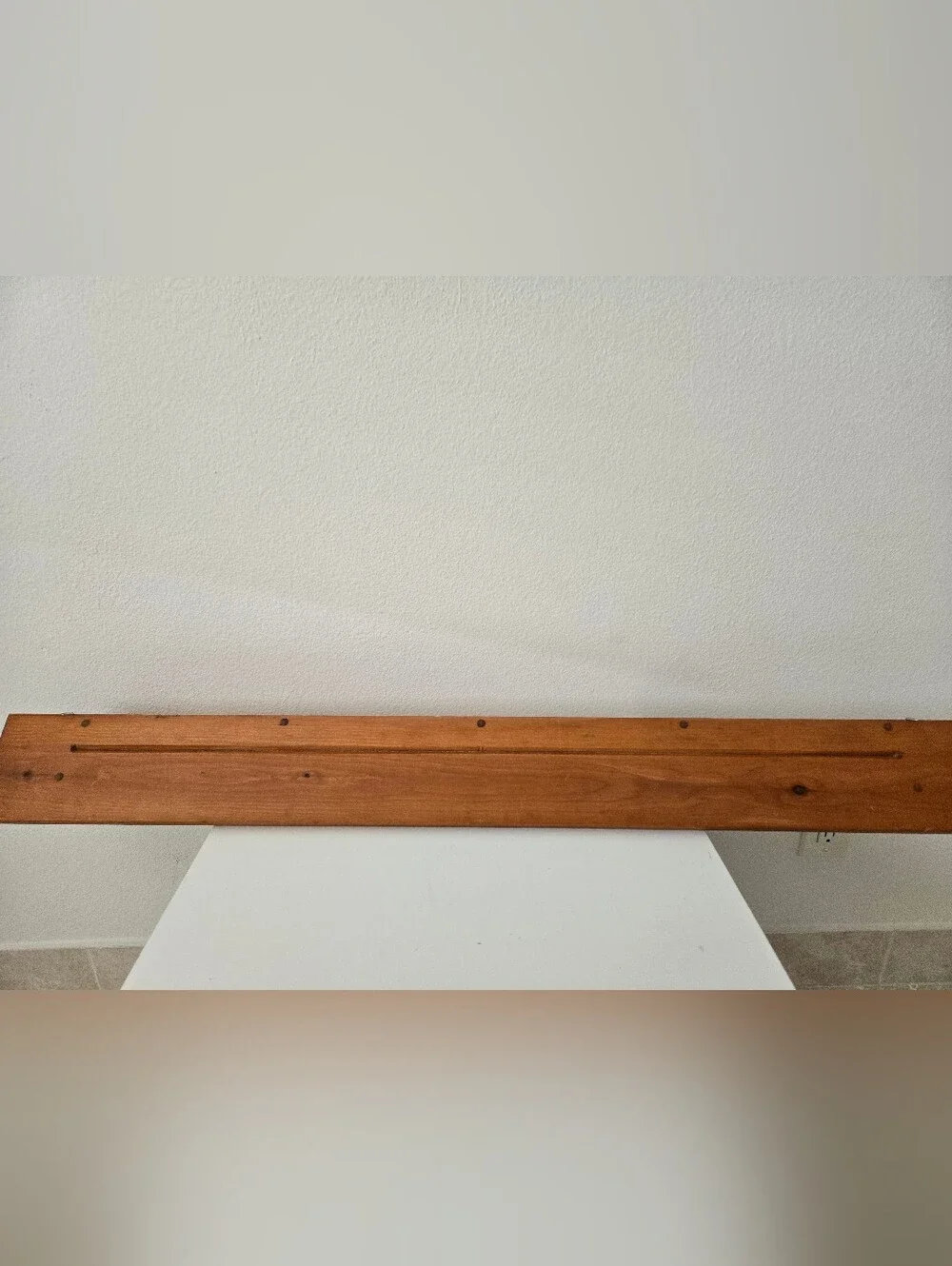 wooden wall shelf